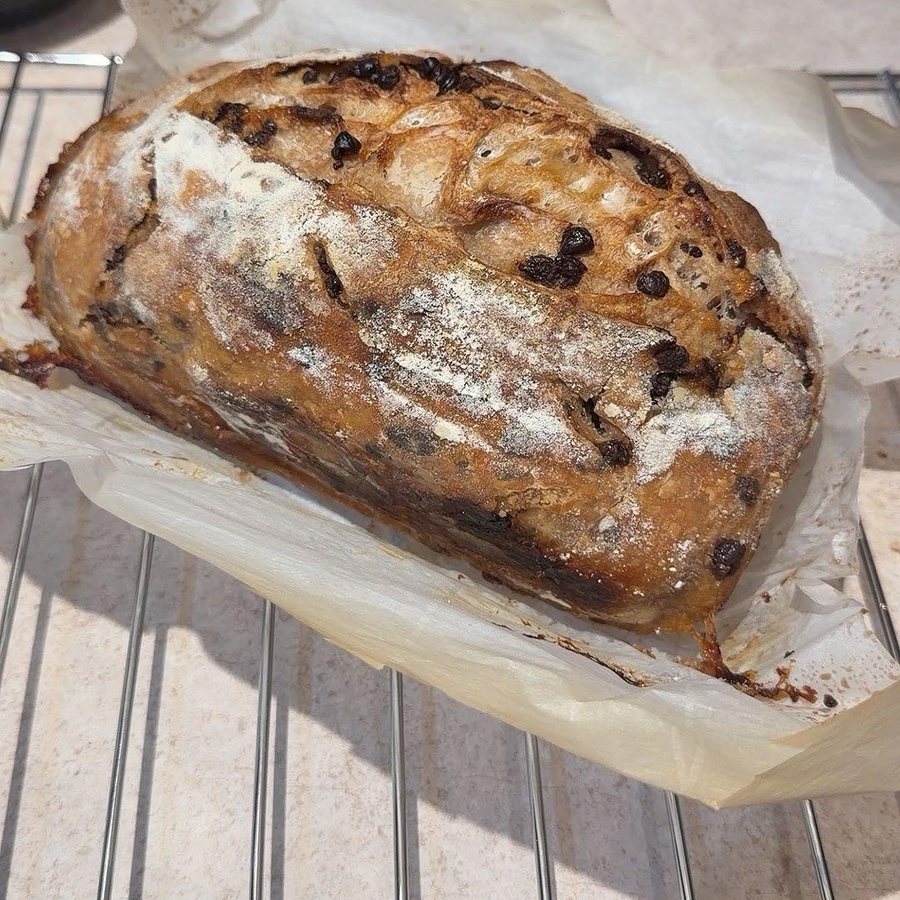 Sourdough bread baked by a customer with Brownee