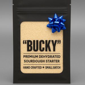 "BUCKY" - Premium Dehydrated Sourdough Starter (20g)