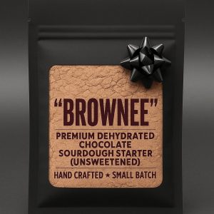 "BROWNEE" - Premium Dehydrated Chocolate Sourdough Starter (20g)